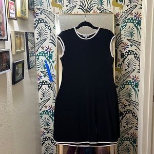 Black work dress